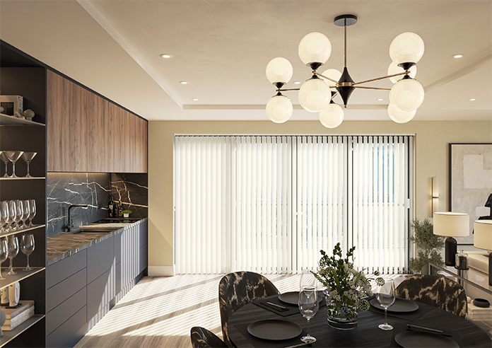 Burlington, Cream - Vertical Blind - Image 8